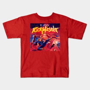 KickMaster box art!! Kids T-Shirt